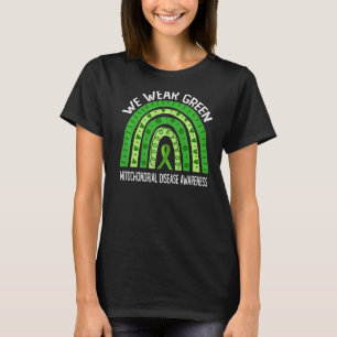 T-shirt Nous Portons Vert Pour La Sensibilisation Aux Mala