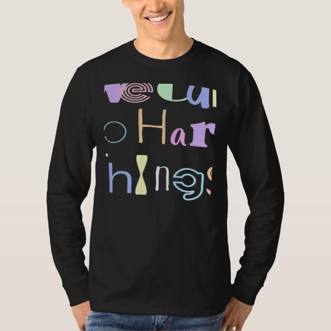 T-shirt Nous pouvons faire des choses difficiles 4 (Devant)