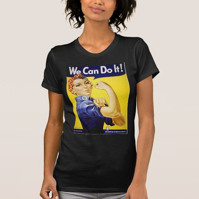 T-shirt Nous pouvons le faire ! (Devant)