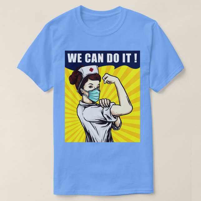 T-shirt Nous pouvons le faire (Design devant)