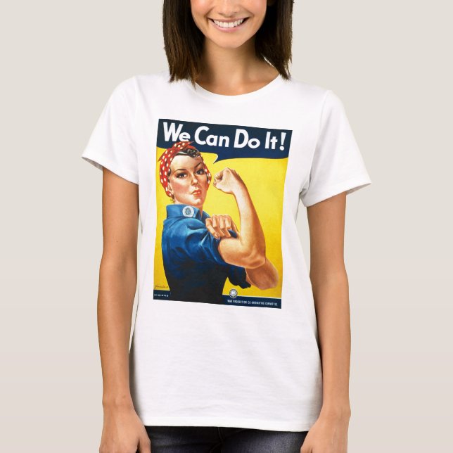 T-shirt Nous pouvons le faire Rosie le Riveter (Devant)