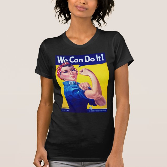 T-shirt Nous pouvons le faire Rosie le Riveter (Devant)