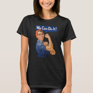 T-shirt Nous Pouvons Le Faire Rosie Le Riveter Feminist 2è