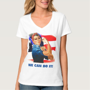 T-shirt Nous pouvons le faire Rosie Riveter Women Power US