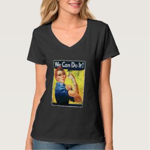 T-shirt Nous pouvons Rosie Le Riveter le faire chemise Fem