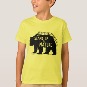 T-shirt Nous que les personnes représentent la nature -