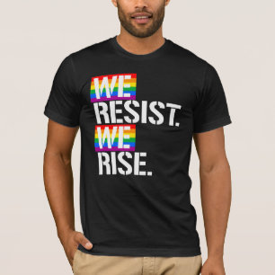 T-shirt Nous résistons Nous nous levons