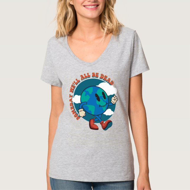 T-shirt Nous serons tous morts garçons filles Halloween 20 (Devant)