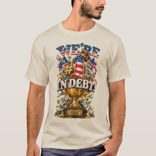T-shirt Nous sommes #1 en humour économique vintage drôle