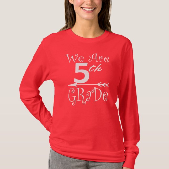 T-shirt Nous sommes 3e 4e 5e année Étudiant d'équipe B2S (Devant)