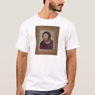 T-shirt Nous sommes Cecilia Gimenez - la restauration