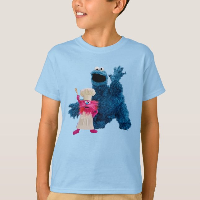 T-shirt Nous sommes des gourmands | Pose classique (Devant)