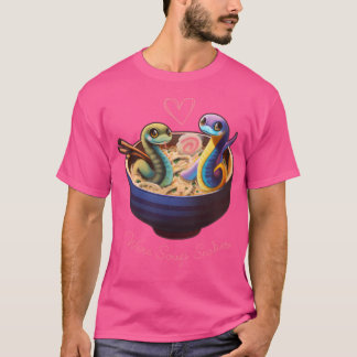 T-shirt Nous Sommes Des Snakes À La Soupe