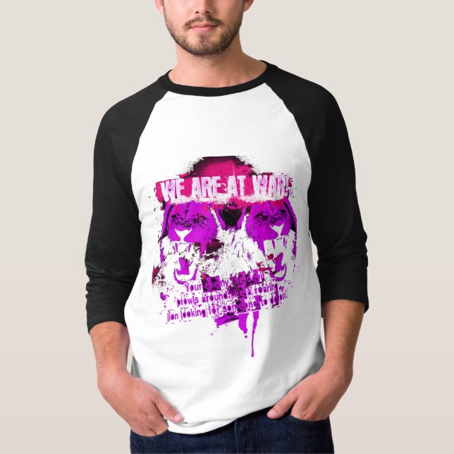 T-shirt Nous Sommes En Guerre (Devant)