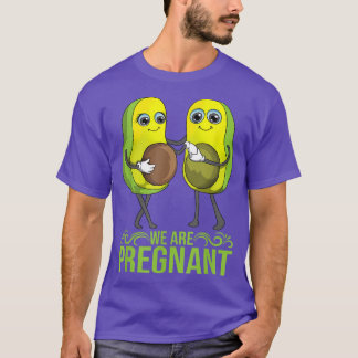 T-shirt Nous Sommes Enceintes Bébé Faire-part Avocados Mam