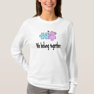 T-shirt Nous sommes faits pour être ensemble