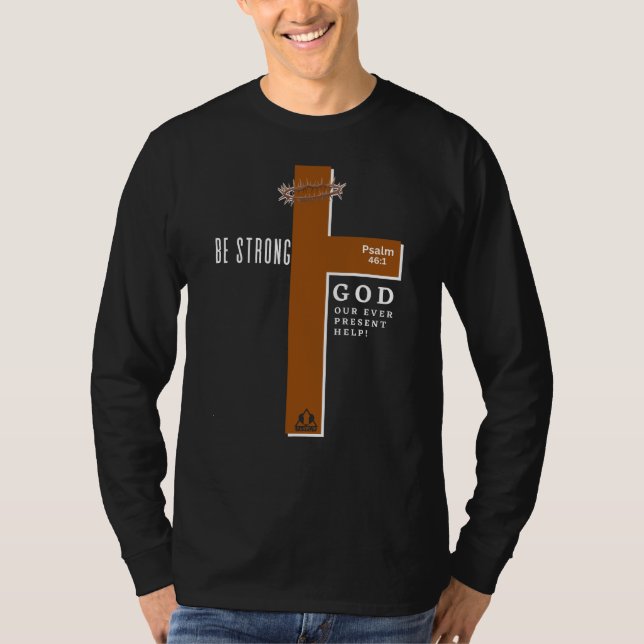 T-shirt NOUS SOMMES FORTS DANS LE JÉSUS Christian-Based De (Devant)