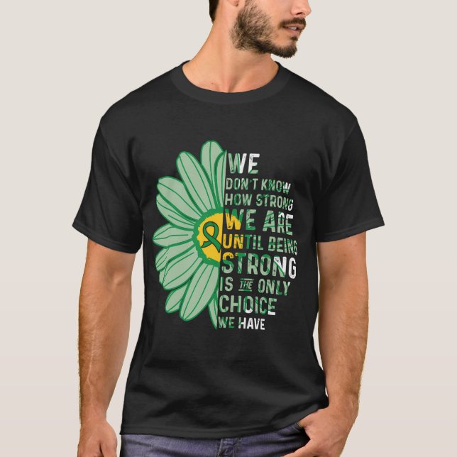 T-shirt Nous Sommes Forts - Traumatisme De Sensibilisation (Devant)