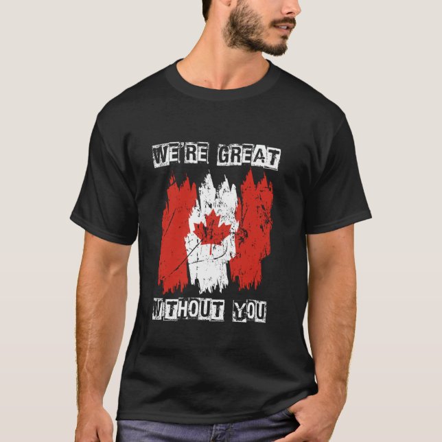 T-shirt NOUS SOMMES GRANDS SANS VOUS Fierté pour l'indépen (Devant)