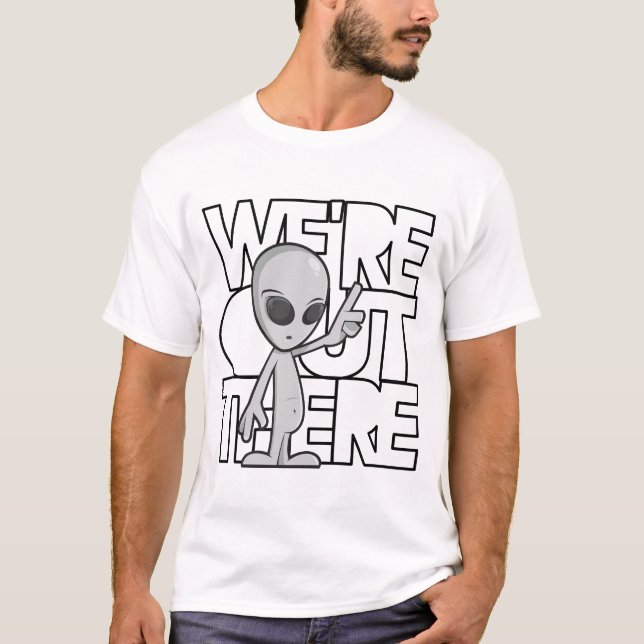 T-shirt Nous sommes là (Devant)