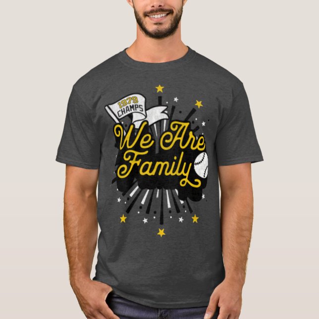 T-shirt Nous sommes la famille - 1979 Champs (Devant)
