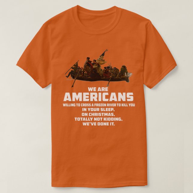 T-shirt NOUS SOMMES LA Guerre Patriotique révolutionnaire  (Design devant)