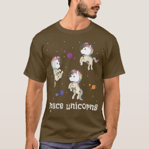 T-shirt Nous Sommes L'Astronaute Spacecraft De L'Unicorne