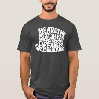 T-shirt Nous sommes les producteurs de musique cadeau