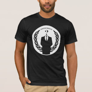 T-shirt Nous sommes logo anonyme