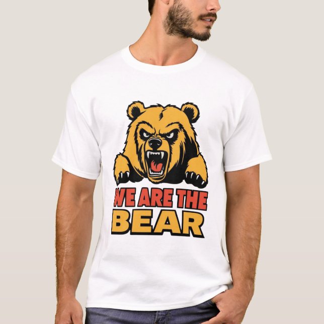 T-shirt nous sommes l'ours (Devant)