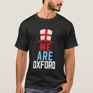 T-shirt Nous sommes Oxford Angleterre Flag Sports