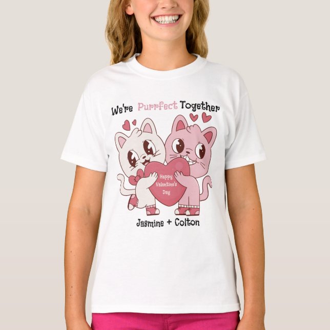 T-shirt Nous sommes parfaits ensemble (Devant)