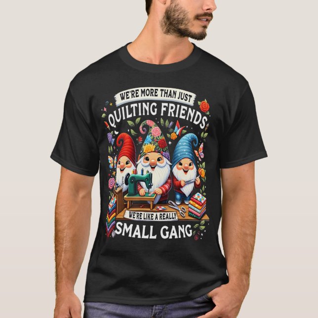 T-shirt Nous sommes plus que de simples amies de couture,  (Devant)