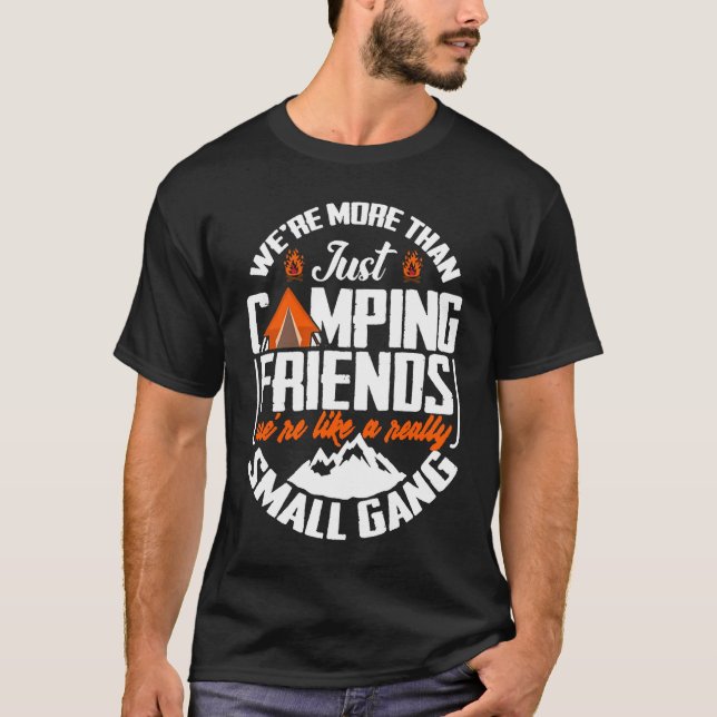 T-shirt Nous sommes plus que de simples amis de camping, n (Devant)