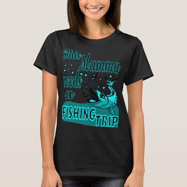 T-shirt Nous sommes plus que simplement la maman des poiss (Devant)