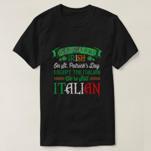 T-shirt Nous sommes toujours italiens sur St. Patrick's Da