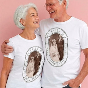T-shirt Nous sommes toujours là pour notre 50e anniversair