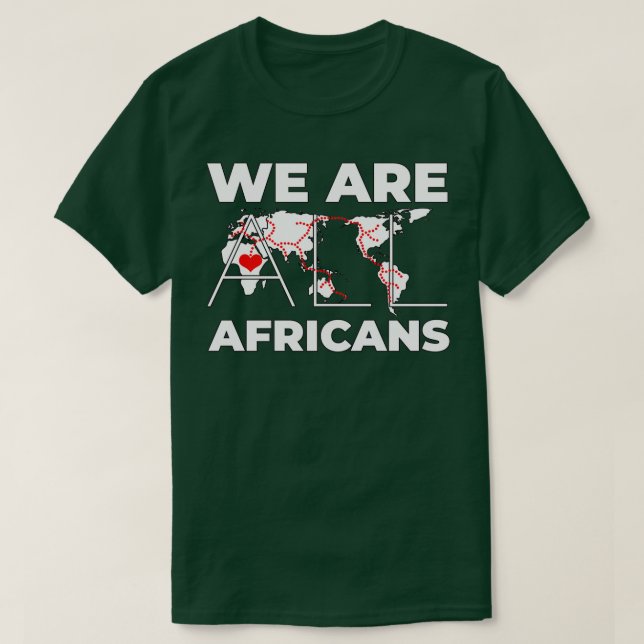 T-shirt Nous sommes tous Africains 1 (Design devant)