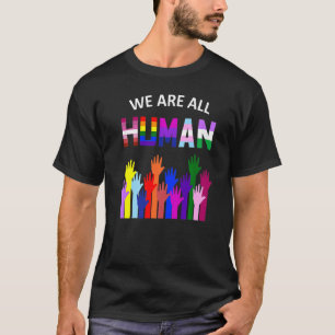 T-shirt Nous sommes tous des hommes LGBT Gay Rights Pride
