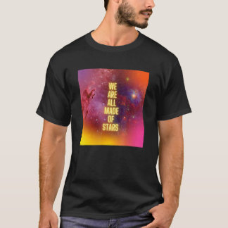 T-shirt Nous sommes tous étoiles Space Universe Nebula Spi