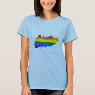 T-shirt Nous sommes tous humains LGBT Égalité Mois de se