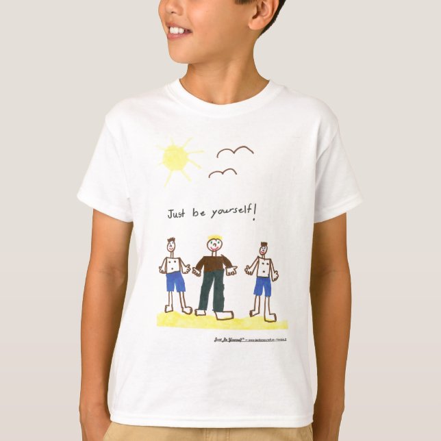 T-shirt Nous sommes tous originaux (Devant)