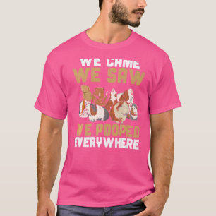 T-shirt Nous Sommes Venus Nous Avons Vu Nous Avons Poché P