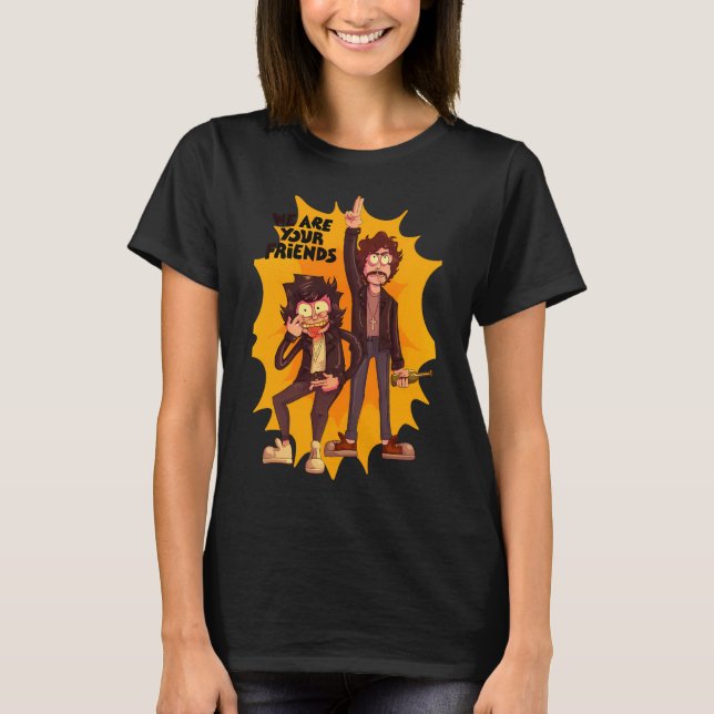T-shirt Nous sommes vos amis Justice (Devant)