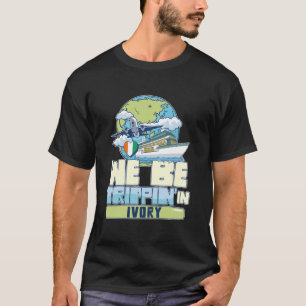 T-shirt Nous Sommes Voyage En Ivory Famille Vacances Matc
