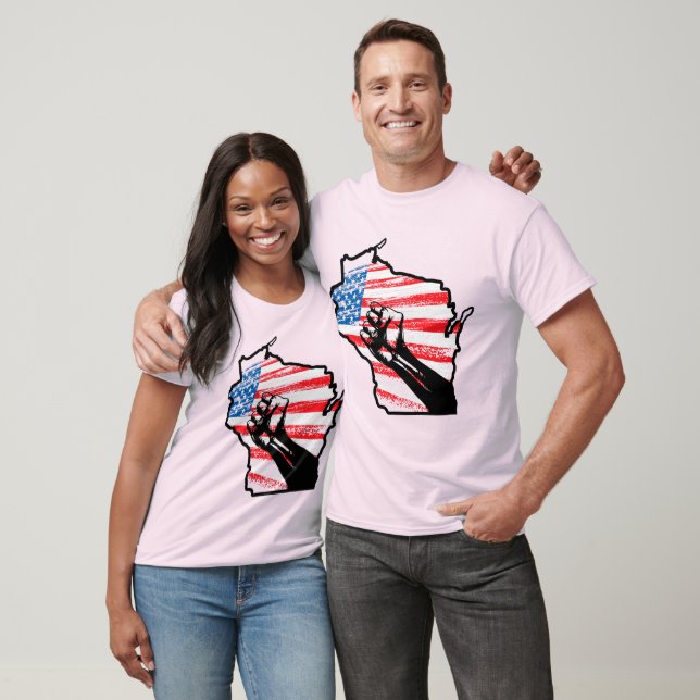 T-shirt Nous sommes Wisconsin (Unisexe)