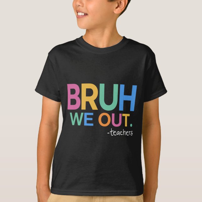 T-shirt Nous sortons la vie des enseignants (Devant)