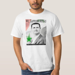 T-shirt Nous soutenons Bashar Assad !