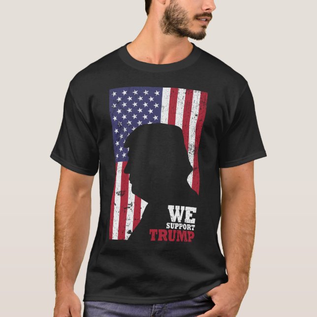 T-shirt Nous soutenons l'atout (Devant)