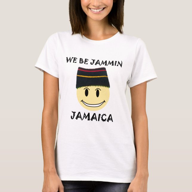 T-shirt Nous soyons Jammin Jamaïque (Devant)